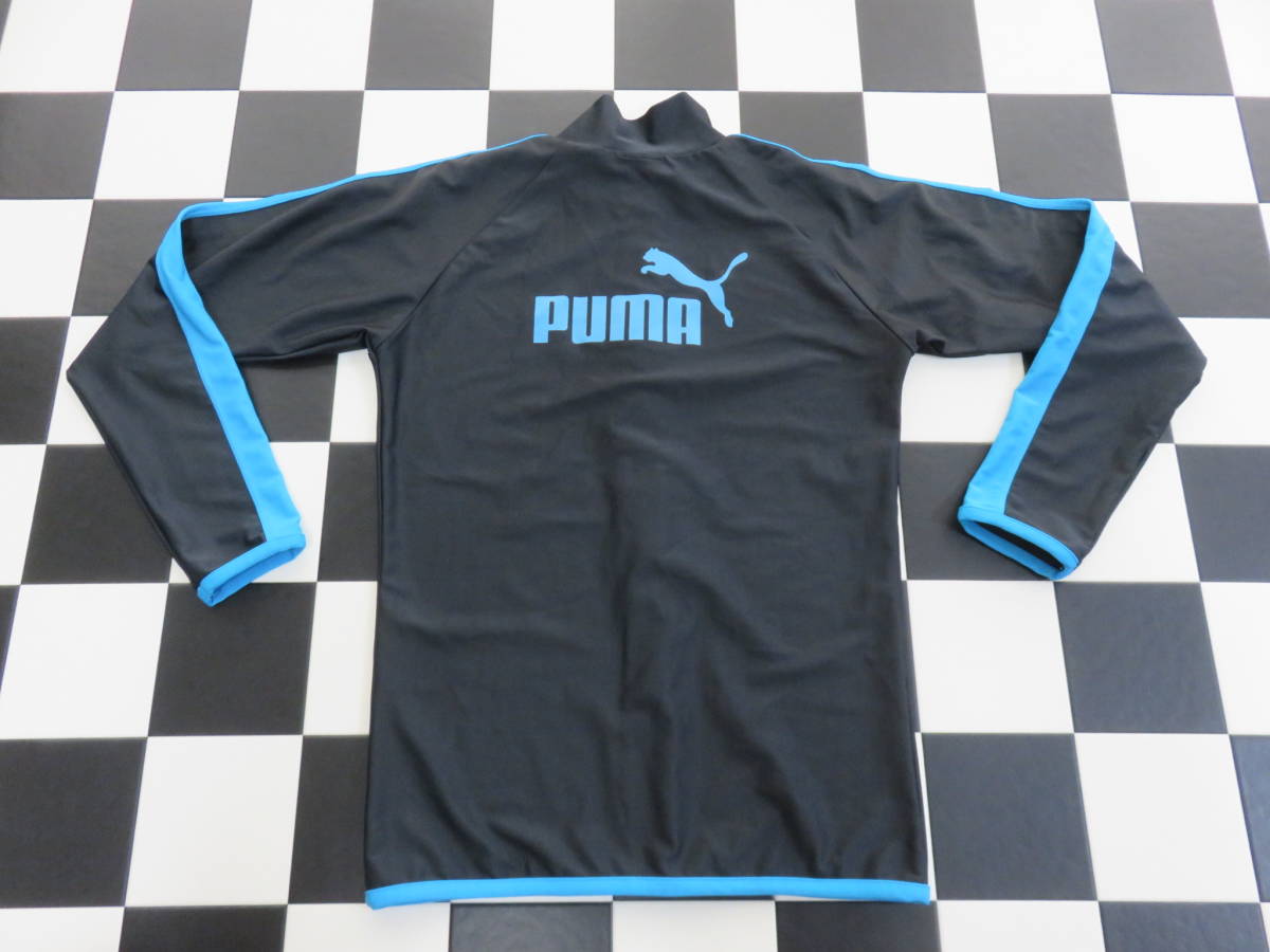 プーマ ラッシュガード 長袖 ジップアップ 黒 す0177 子供用160ぐらい 身幅約40cm の落札情報詳細 ヤフオク落札価格情報 オークフリー スマートフォン版