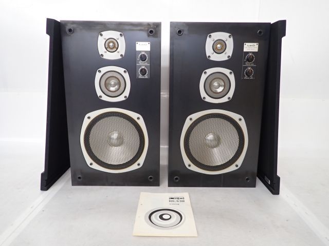 Lo-D HS-530 スピーカー ペア HITACHI 日立/ローディ オールメタル3