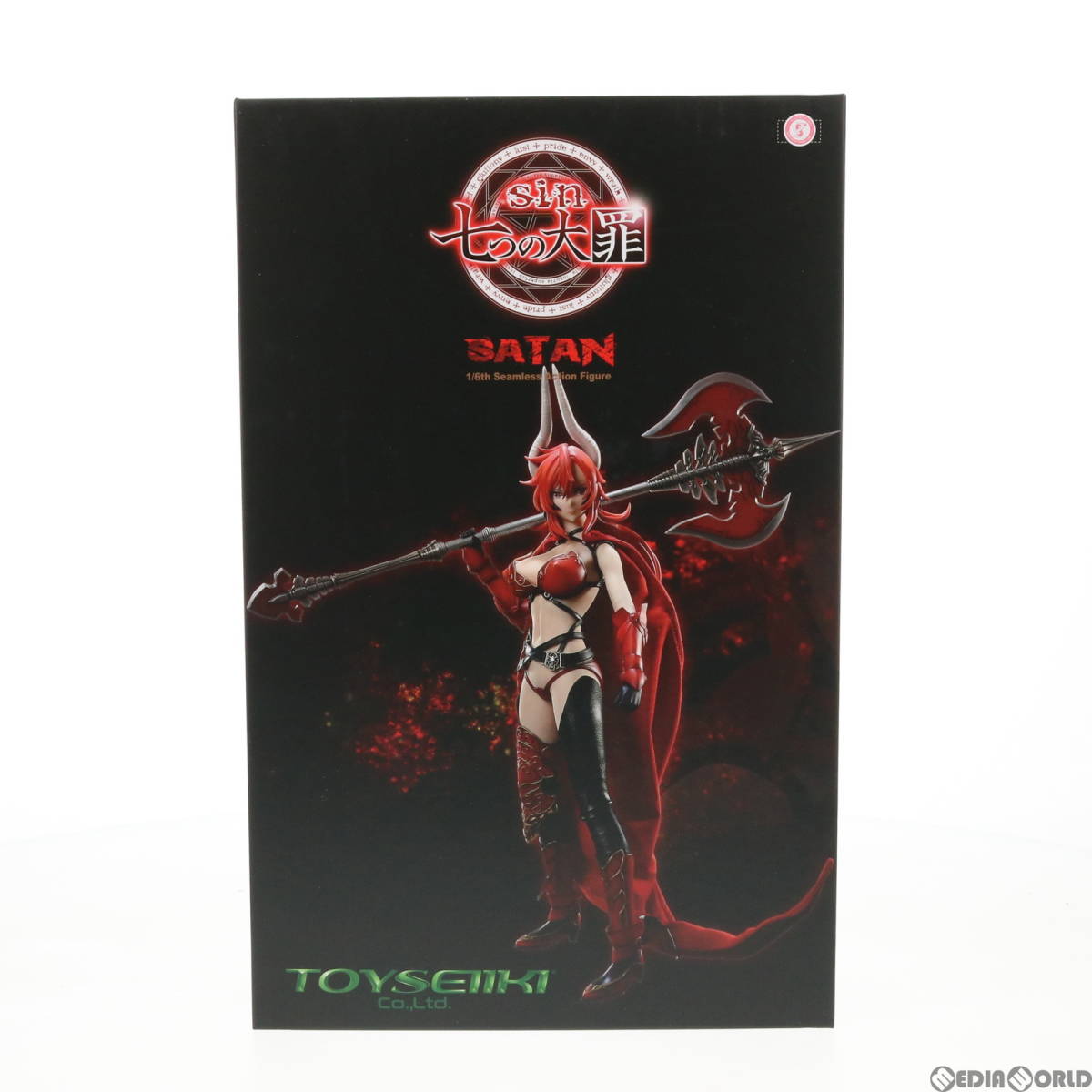 サタン Sin 七つの大罪 1 6スケール シームレスアクションフィギュア Toyseiiki トイセイイキ の落札情報詳細 ヤフオク落札価格情報 オークフリー スマートフォン版