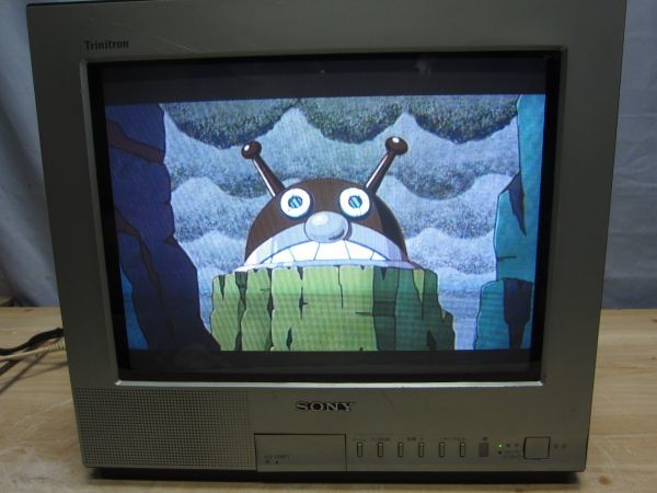 Sony Trinitron ブラウン管テレビ KV-14MF1 □□【】ソニー SONY☆14型ブラウン管テレビ☆2001年製☆KV-14MF1