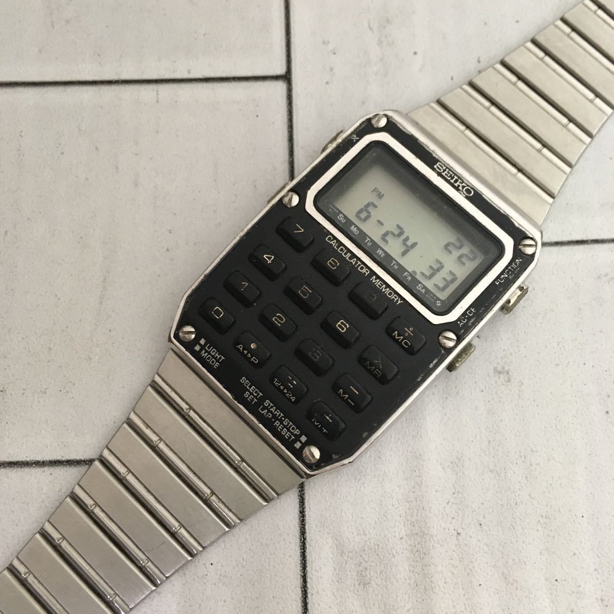 SEIKO C515-500A 腕時計 SEIKO / CALCULATOR MEMORY C515-500A セイコー SEIKO C515-500A