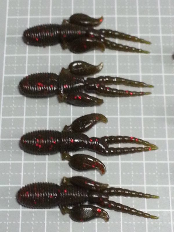 ディトレーター 4本 シュリンプ 3本 グリーンパンプキン Detrator Shrimp ゲーリーヤマモト Gary Yamamoto ゲリヤマ 青木大介 の落札情報詳細 ヤフオク落札価格情報 オークフリー スマートフォン版