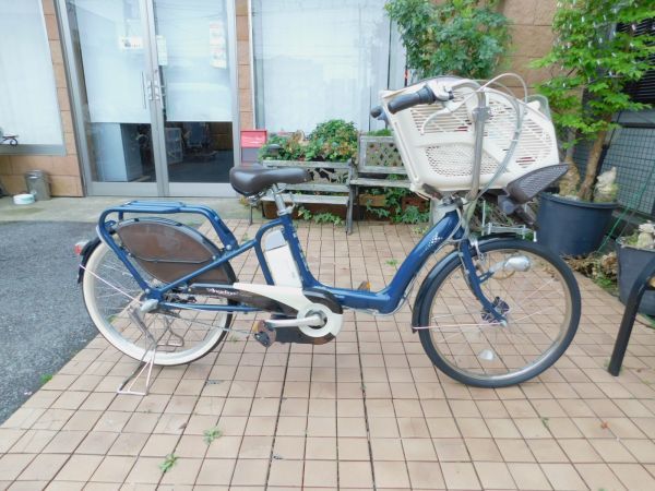 アンジェリーノミニアシスタA22L40 22インチ リチウム4AH 3段 LED 新基準 2010モデル 子供乗せ3人乗り対応 ブリヂストン アンジェリーノ