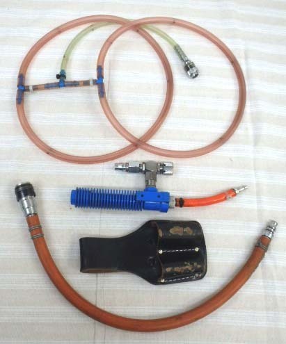 中古】エアー工具 個人用冷却器 クーレット 自作ホース付き 熱中症対策