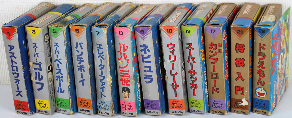 ♪ジャンク品♪スーパーカセットビジョン ソフト 12本セット