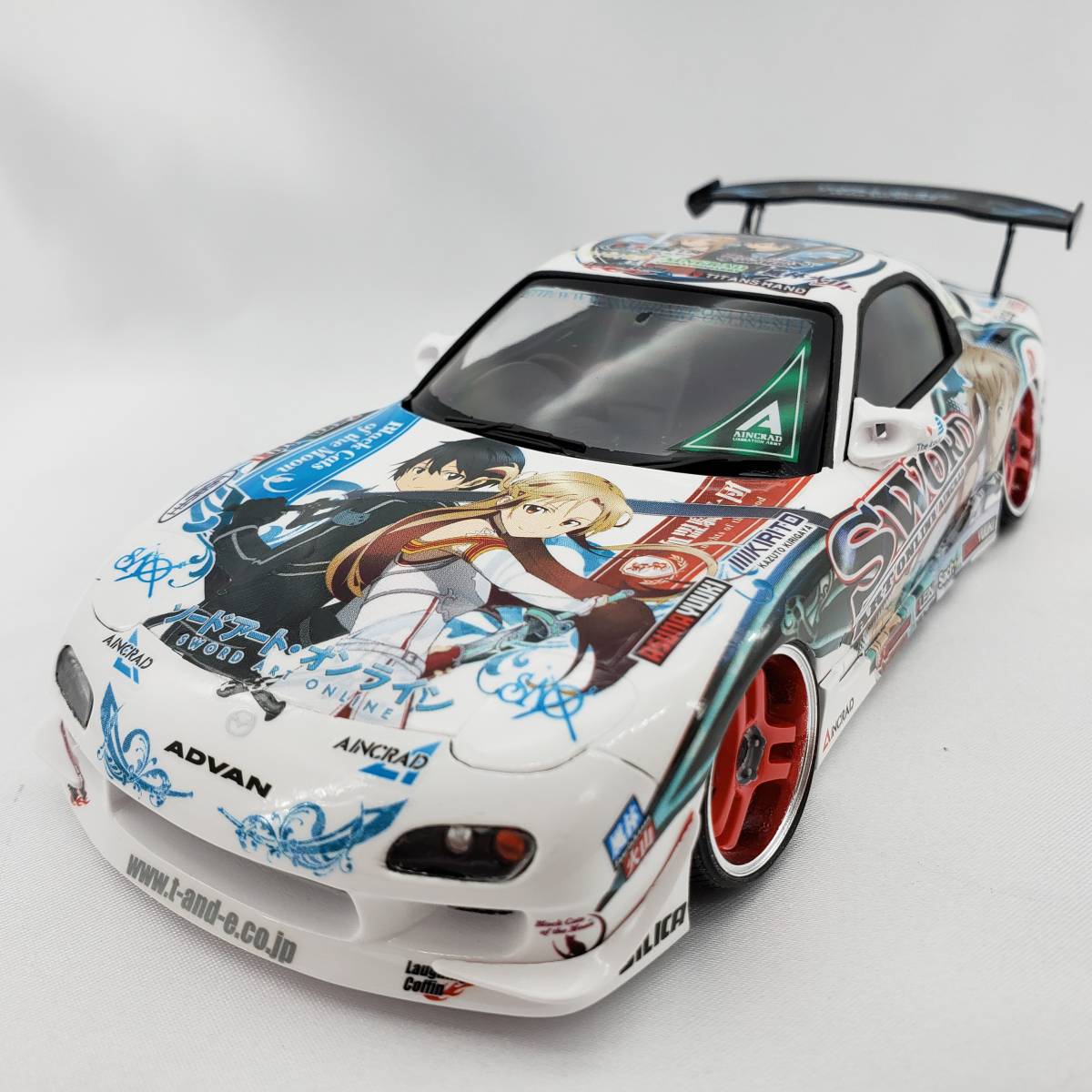 アオシマ ソードアート・オンライン RX-7 FD3S'98 痛車 アオシマ ソードアート・オンライン RX-7 FD3S'98 痛車 - メルカリ