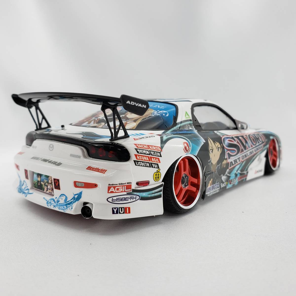 アオシマ 痛車 ソードアートオンライン FD RX-7 アオシマ ソード・アート・オンライン (RX-7 FD3S) 痛車シリーズ