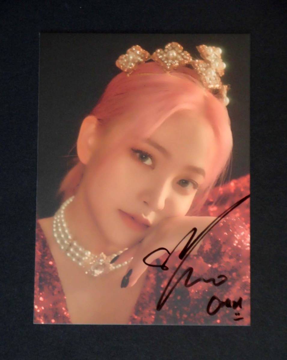redvelvet  イェリ  サイン　直筆　シール　写真　公式グッズ イェリ(Red Velvet)☆直筆サイン入り・韓国ソロコンサート「La