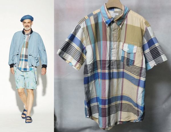 ENGINEERED 掠める GARMENTS HUNTING プルオーバー シャツ
