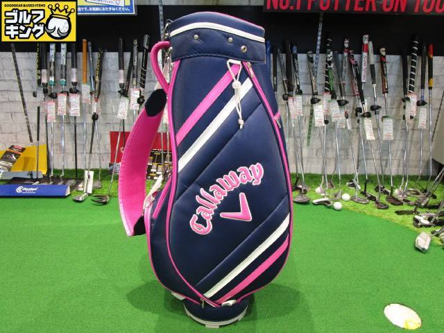 Callaway EPIC ゴルフバッグ ネイビー/ピンク キャロウェイのゴルフ