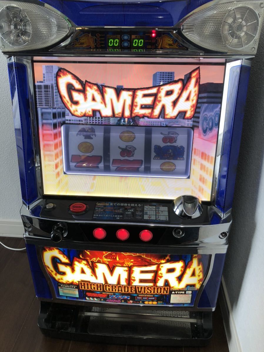パチスロ 実機 ガメラ コイン不要機