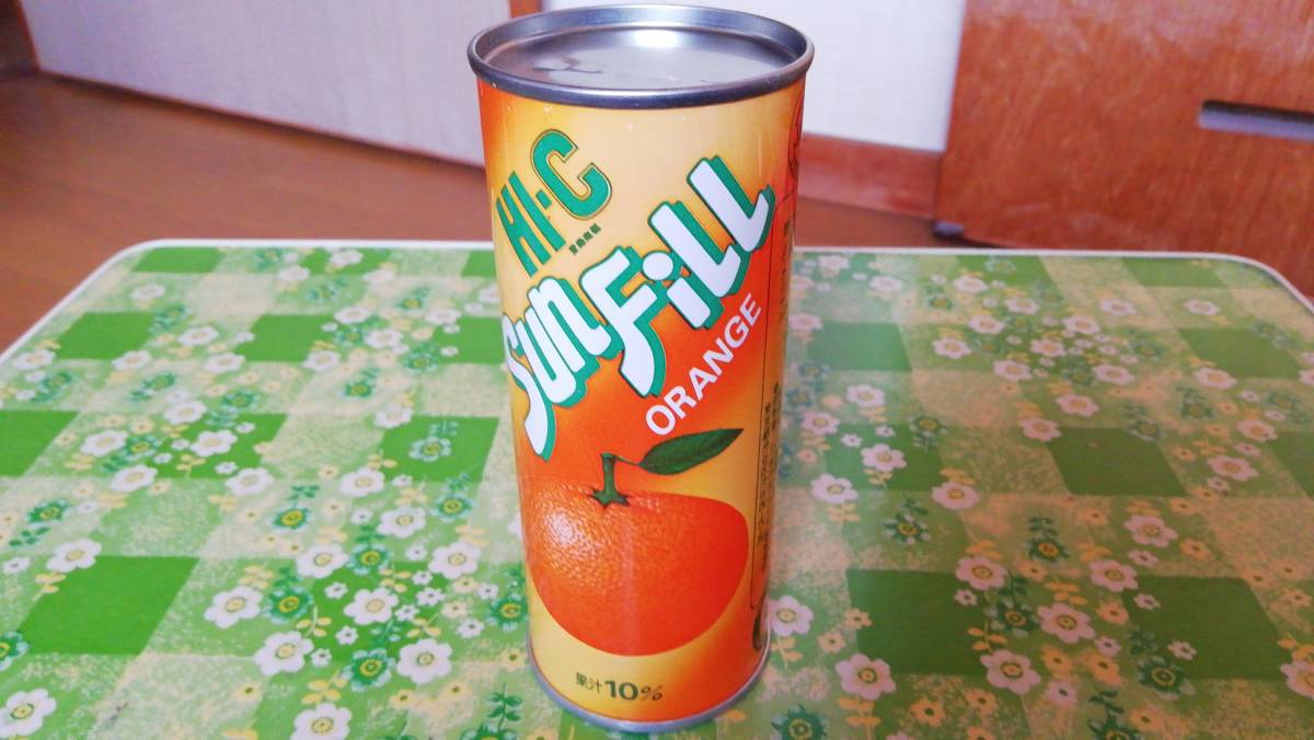 ハイシーサンフィルオレンジHI-C 空き缶 美品の落札情報詳細 - Yahoo