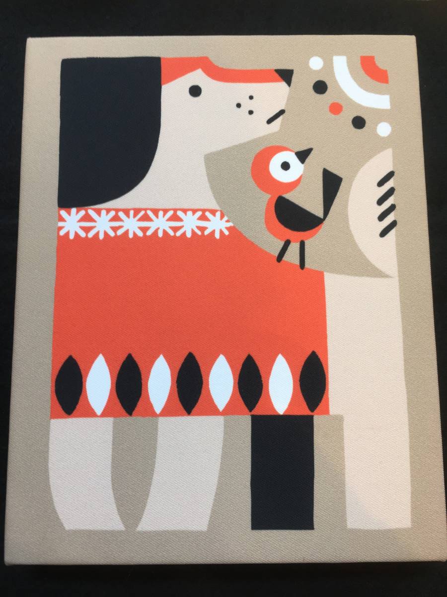 超貴重】サタケシュンスケ 直筆サイン入り パネル作品(ネコ) 