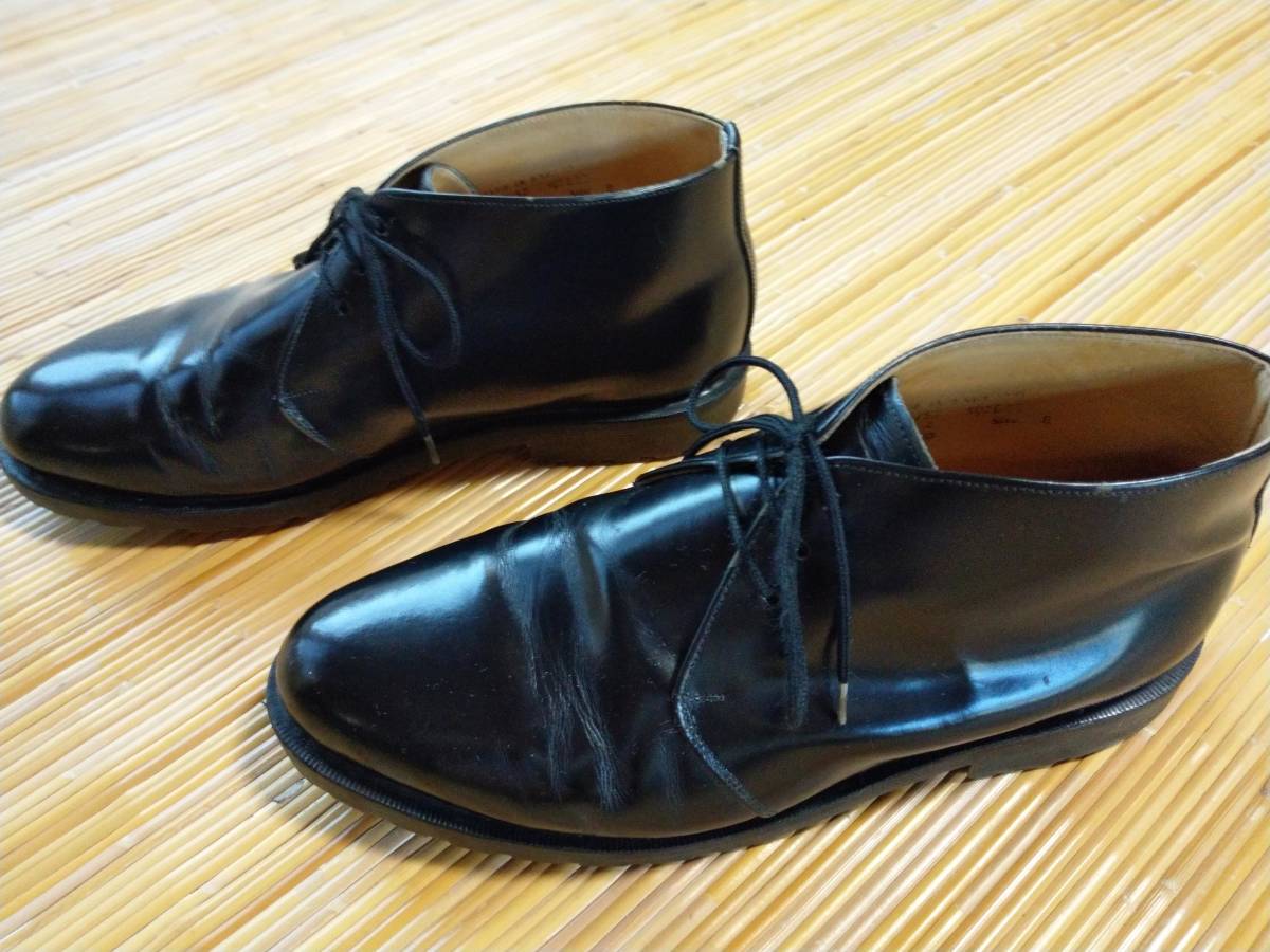 lloyd footwear ロイドフットウェア チャッカブーツ 黒 ブラック UK8