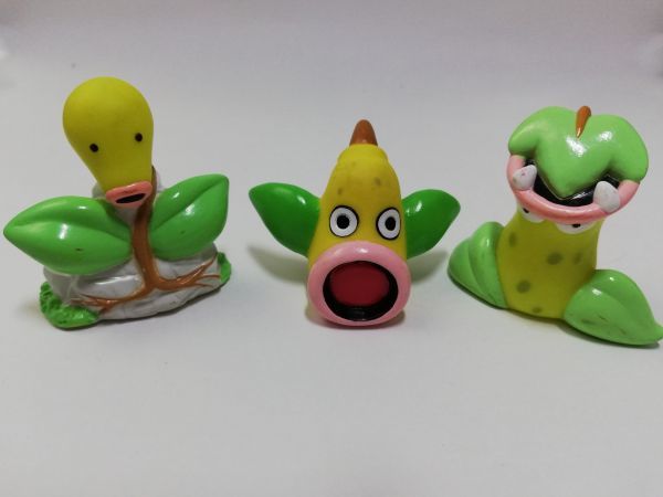 中古】マダツボミ,ウツドン,ウツボット 3個セット (ポケモンキッズ,指