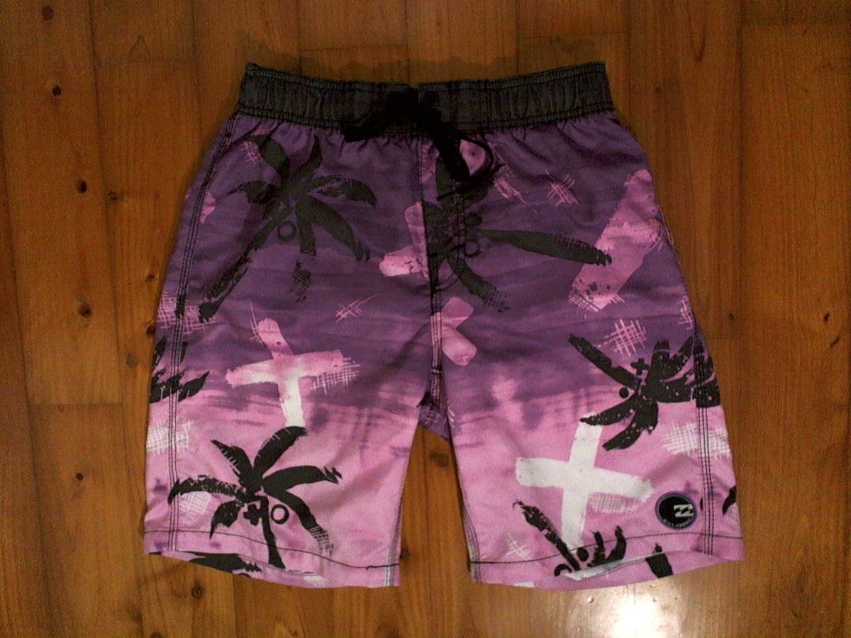 ビラボン Billabong メンズ水着 サーフパンツ ボードパンツ M 紫 グレー系 の落札情報詳細 ヤフオク落札価格情報 オークフリー スマートフォン版