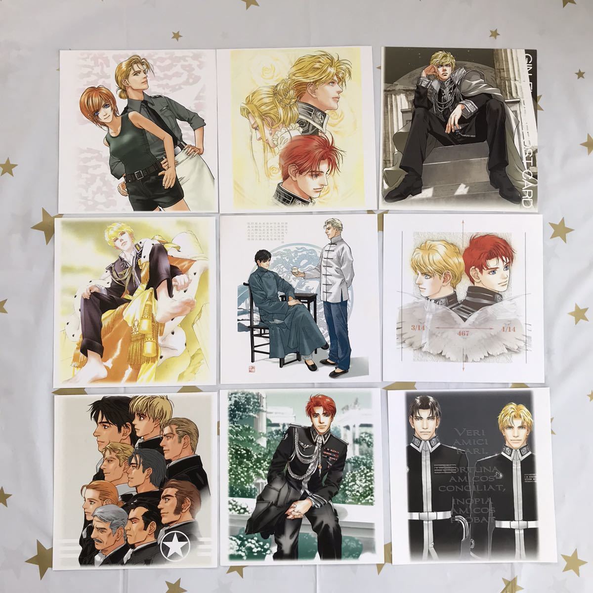 B B パラダイス 銀河英雄伝説 銀英伝 ポストカード19枚 ラインハルト キルヒアイス アンネローゼ ヒルダ ミッターマイヤー ミュラー の落札情報詳細 ヤフオク落札価格情報 オークフリー スマートフォン版