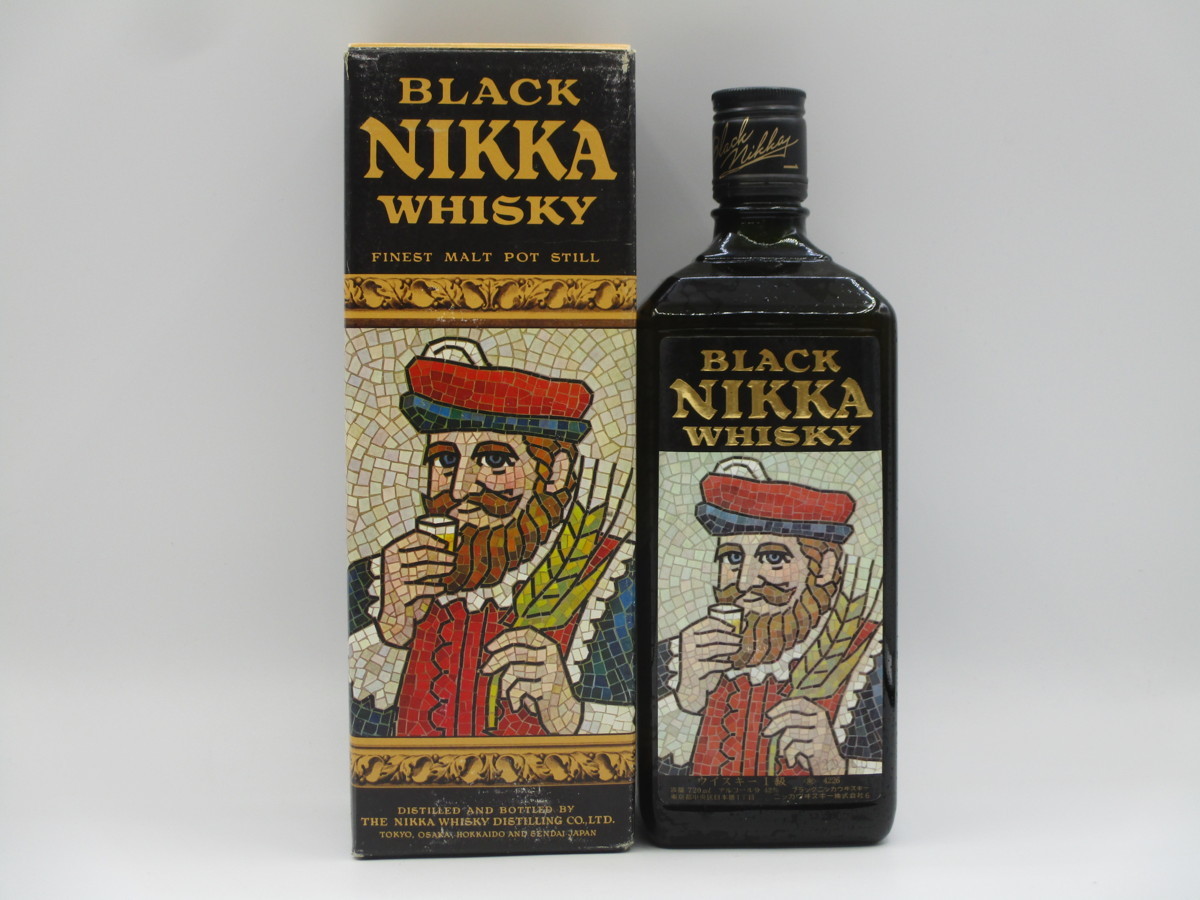 同梱OK商品】NIKKA WHISKY BLACK ブラック ニッカ ウイスキー 1級