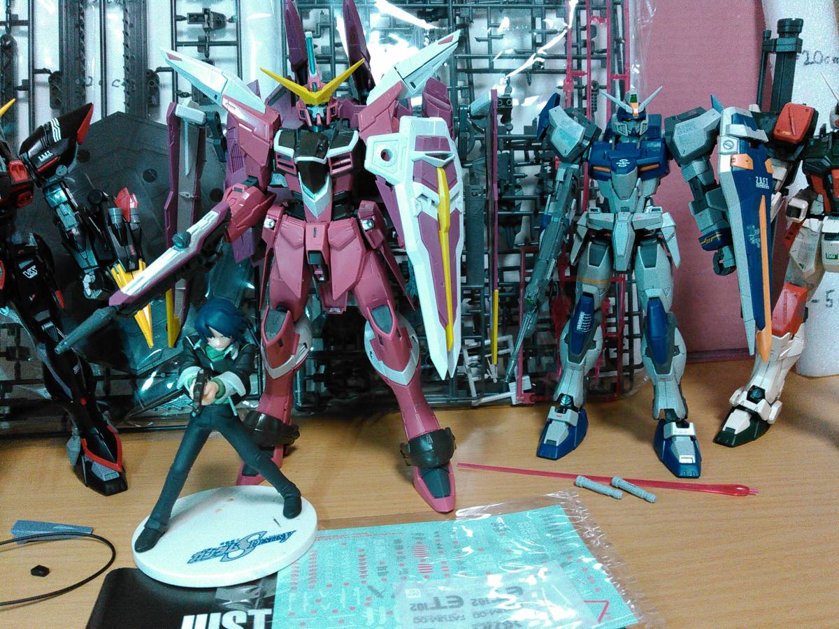 MGジャスティスガンダム & アスラン ザラ（MG ジャスティス