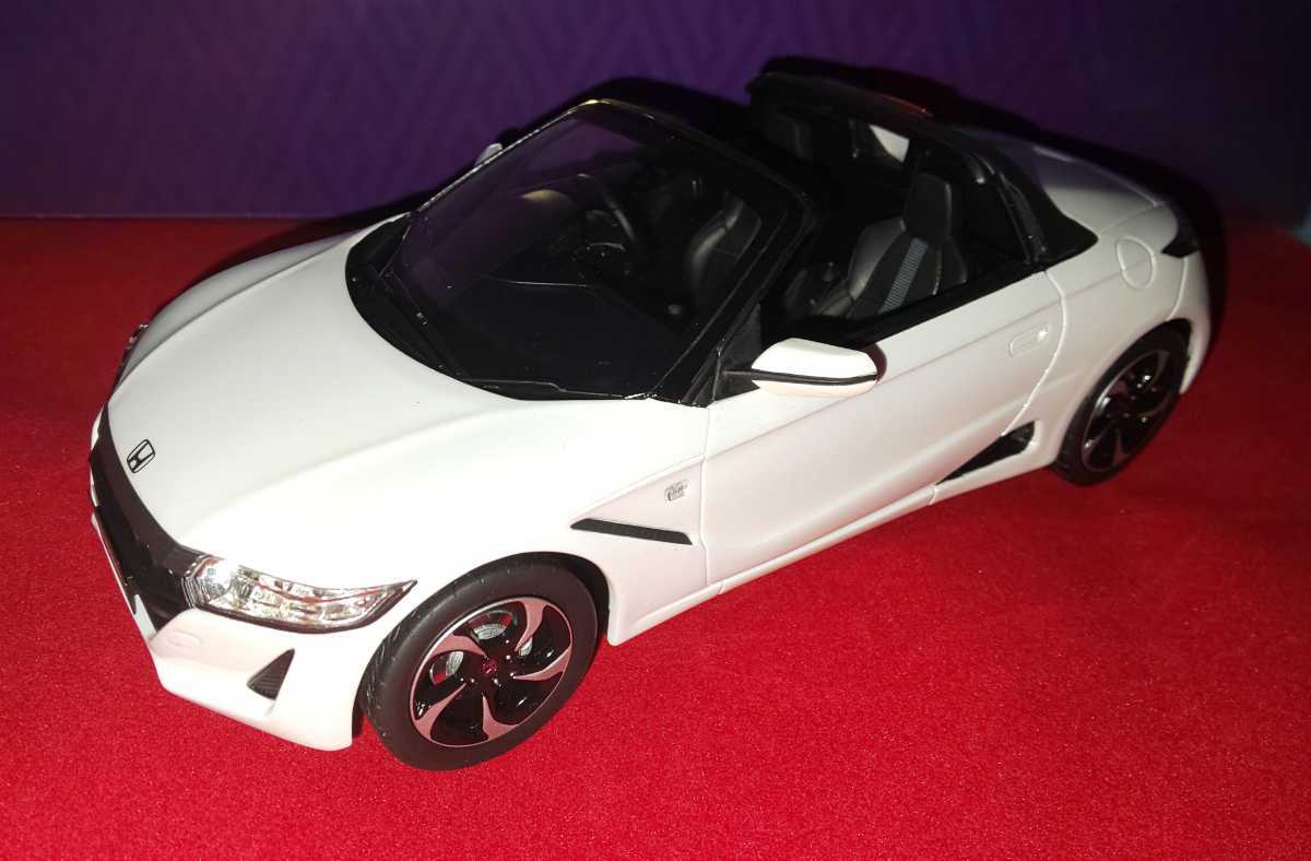 1/18 京商製samurai レジンモデル ホンダ S660 α ホワイト 【公式通販】