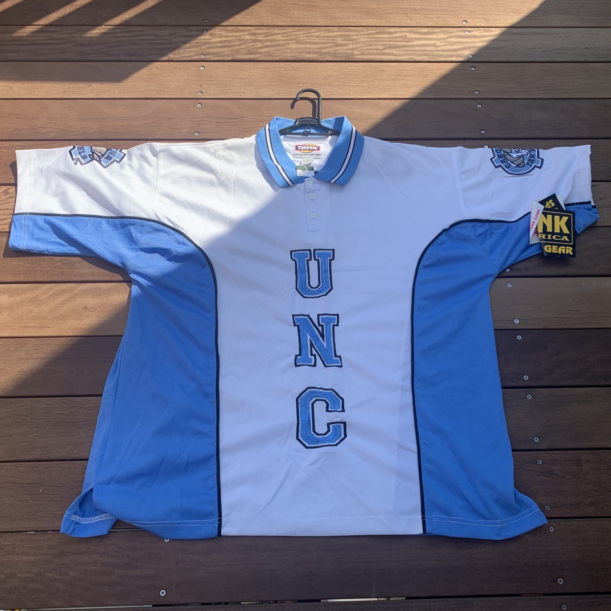 90s TANK製 North Carolina ナイロンセットアップ