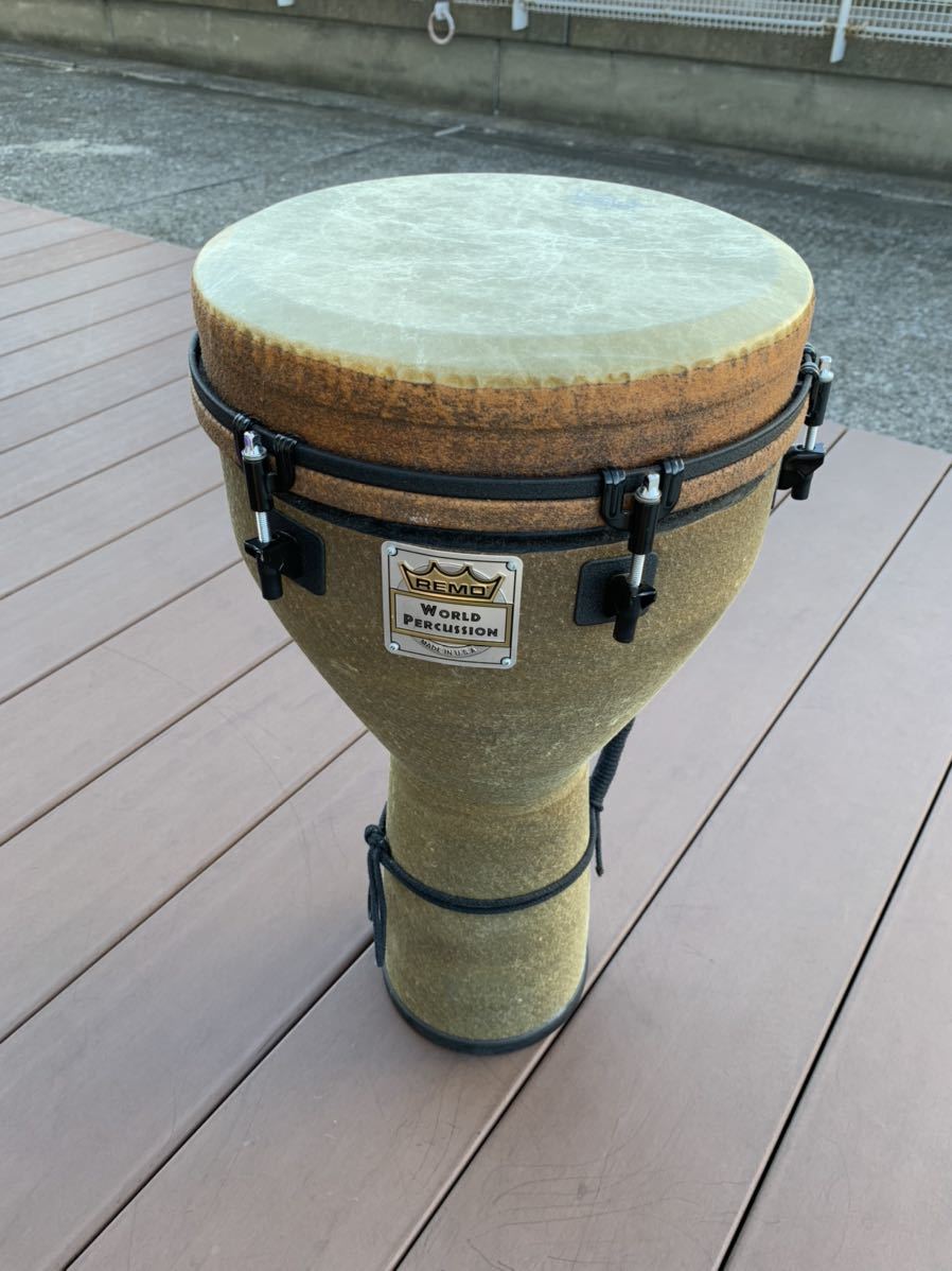 レモ ジャンベ （ケース付き） REMO 12インチ LREMDJ0012-BE 【公式通販】