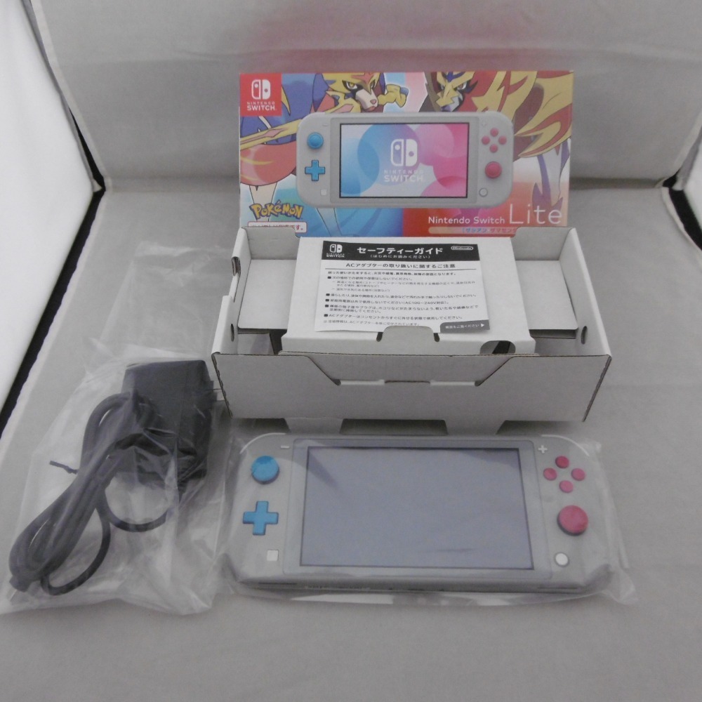 Switch lite ザシアンザマゼンタ 箱 acアダプタ付き ニンテンドー