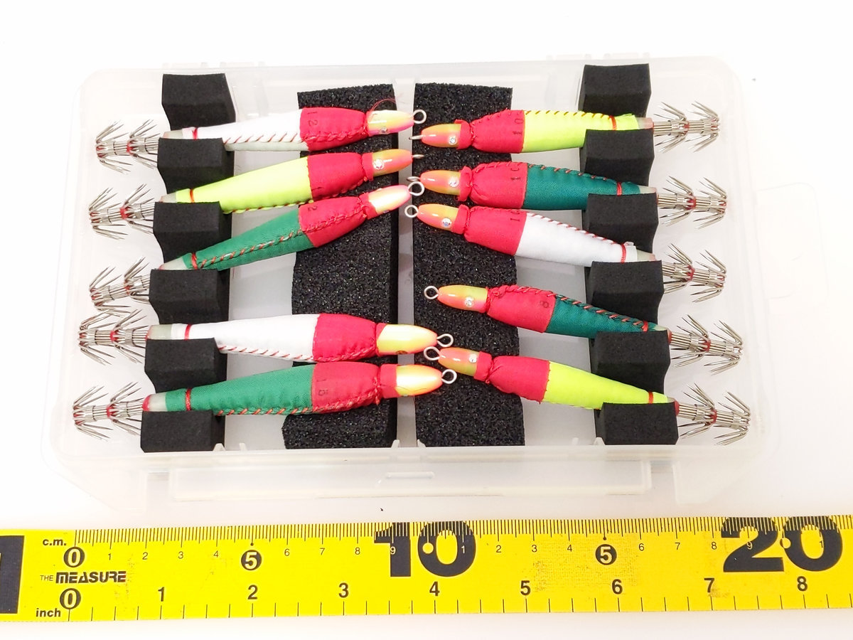 ブリーデン ダイワ エバーグリーン メタル番長 イカメタル スッテ スナップ リーダー 計124点 ケース付 未使用 中古 の落札情報詳細 ヤフオク落札価格情報 オークフリー スマートフォン版