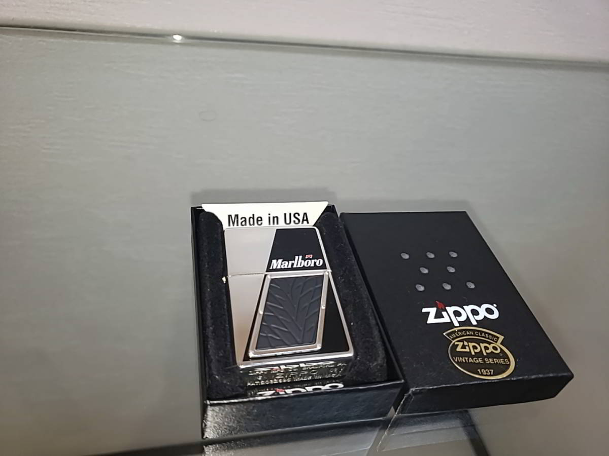 新品 Zippo マルボロ Marlboro Get The Spirit レーシング仕様 1937レプリカ ヴィンテージシリーズ 100個限定 09年製 の落札情報詳細 ヤフオク落札価格情報 オークフリー スマートフォン版