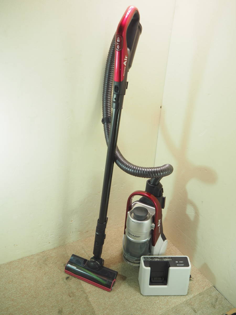 T2841 1 Sharp シャープ Ractive Air 充電式 サイクロン式掃除機 Ec As500 17年製 の落札情報詳細 ヤフオク落札価格情報 オークフリー スマートフォン版