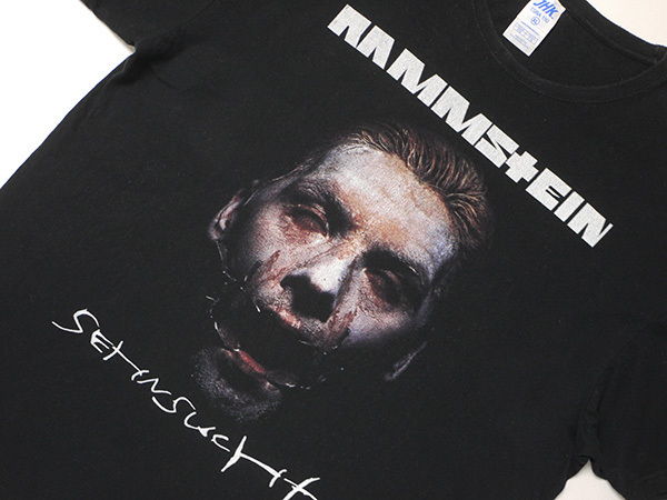 Rammstein ラムシュタイン Tシャツ ドイツ ロック バンドt の落札情報詳細 ヤフオク落札価格情報 オークフリー スマートフォン版