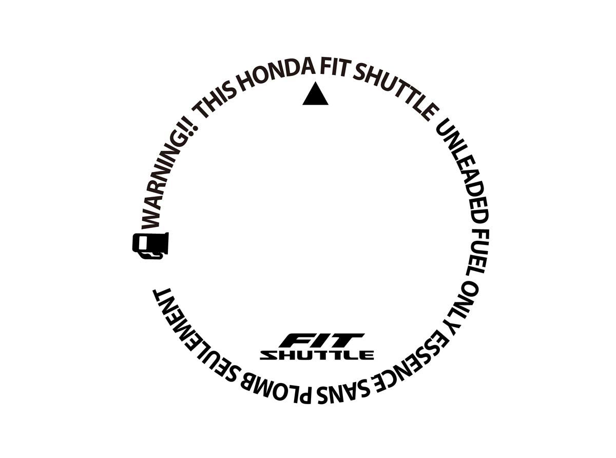 新品 Honda Fit Shuttlel 給油口 ステッカー の落札情報詳細 ヤフオク落札価格情報 オークフリー スマートフォン版
