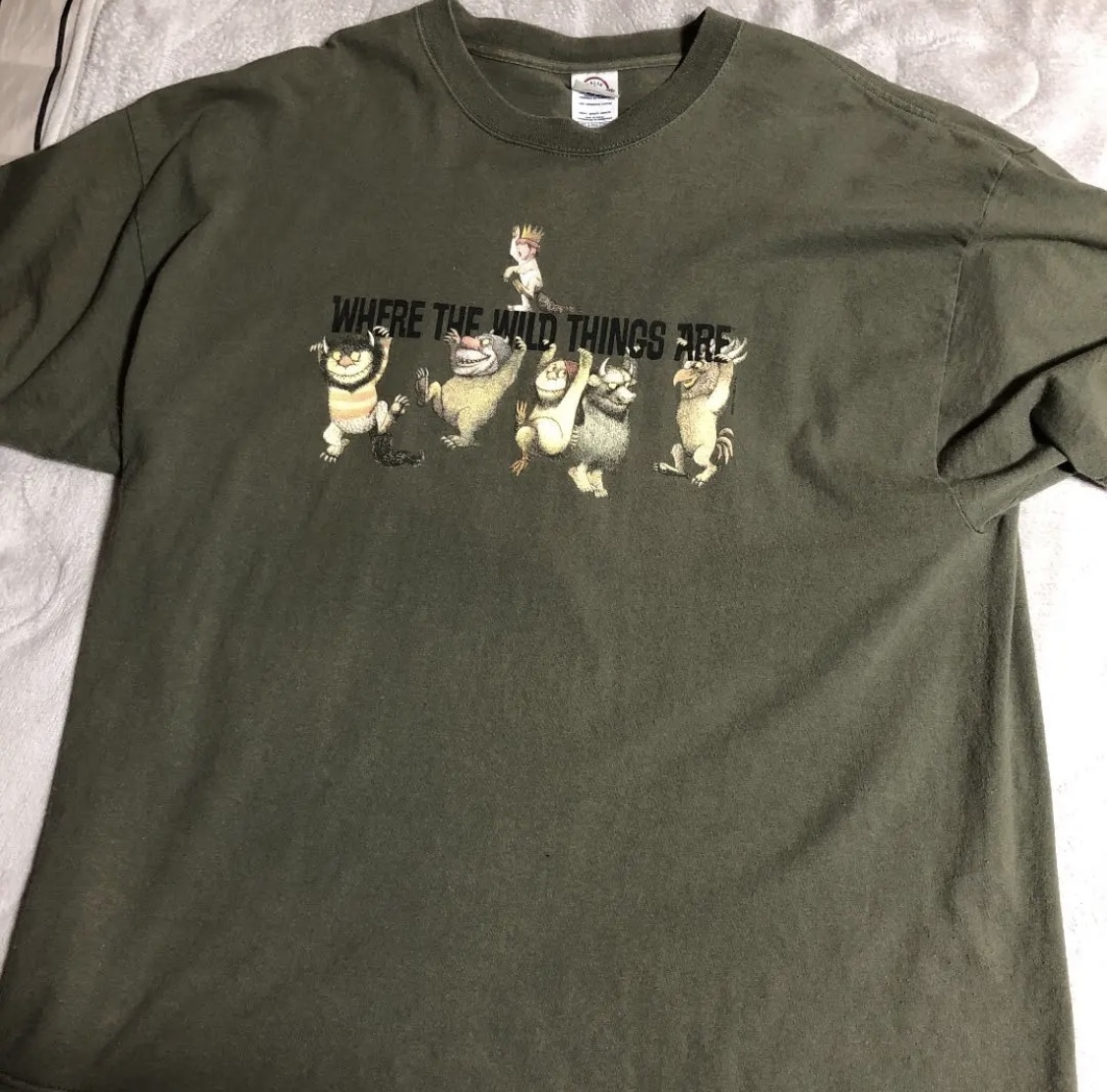 90s～00s かいじゅうたちのいるところ Tシャツ 2 XL )検用 絵本 おさる