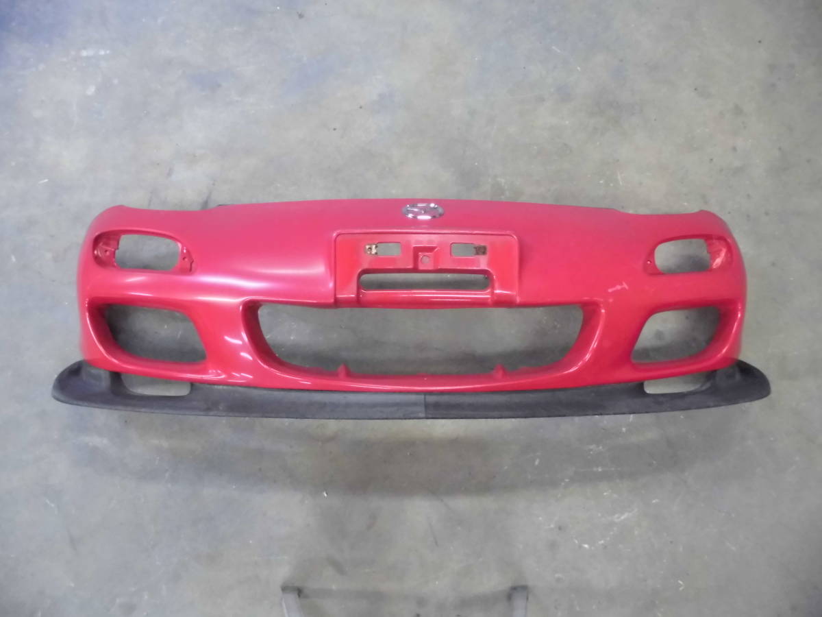 Rx 7 Fd3s 後期 純正フロントバンパー リップスポイラー 5型 6型 マツダ Rx7 Mazda エアロ 後期仕様等にも 再塗装 補修してご利用ください の落札情報詳細 ヤフオク落札価格情報 オークフリー スマートフォン版