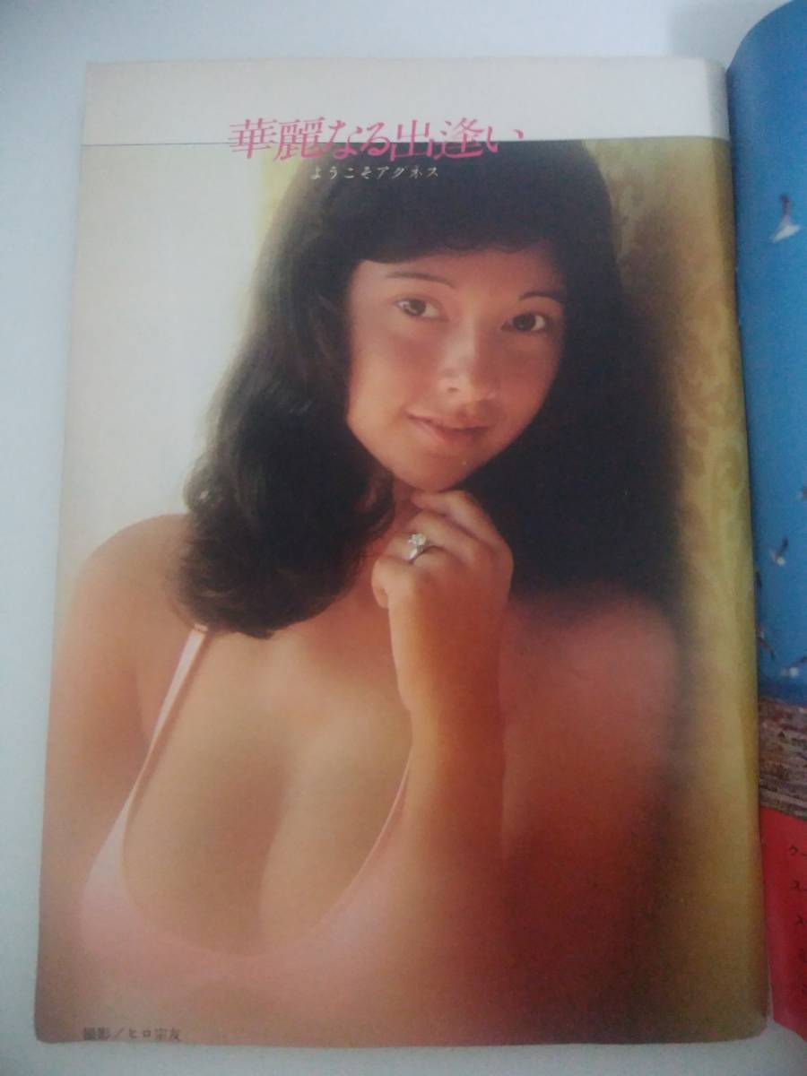 アグネス ラム グラビア 表紙 外国人ピンナップ付き 1976 11 23号 週刊プレイボーイ 昭和レトロ の落札情報詳細 ヤフオク落札価格情報 オークフリー スマートフォン版