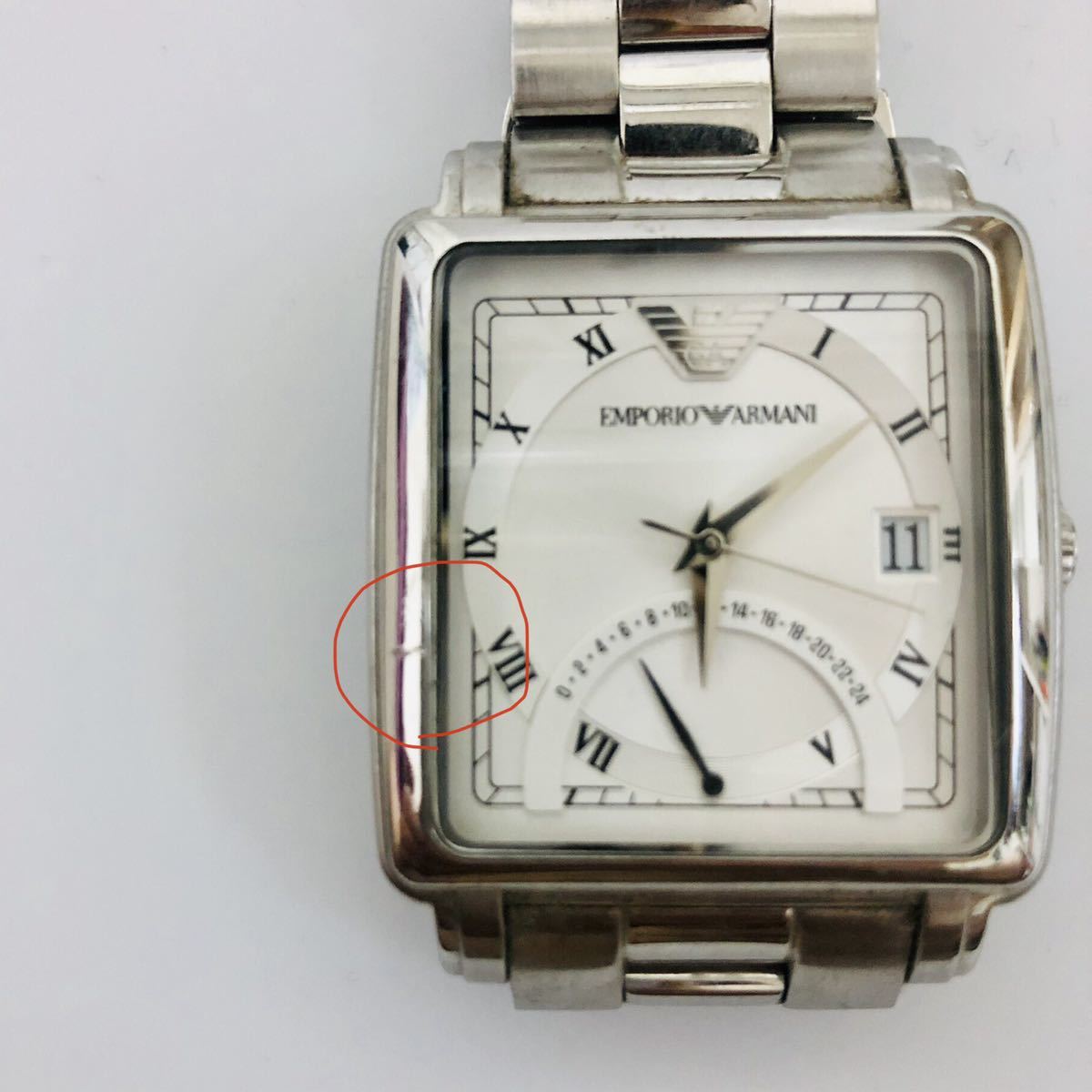 エンポリオアルマーニ Emporioarmani ジョルジオアルマーニ Giorgioarmani 腕時計 メンズ 四角 おしゃれ シルバー アンティーク 格好いい の落札情報詳細 ヤフオク落札価格情報 オークフリー スマートフォン版