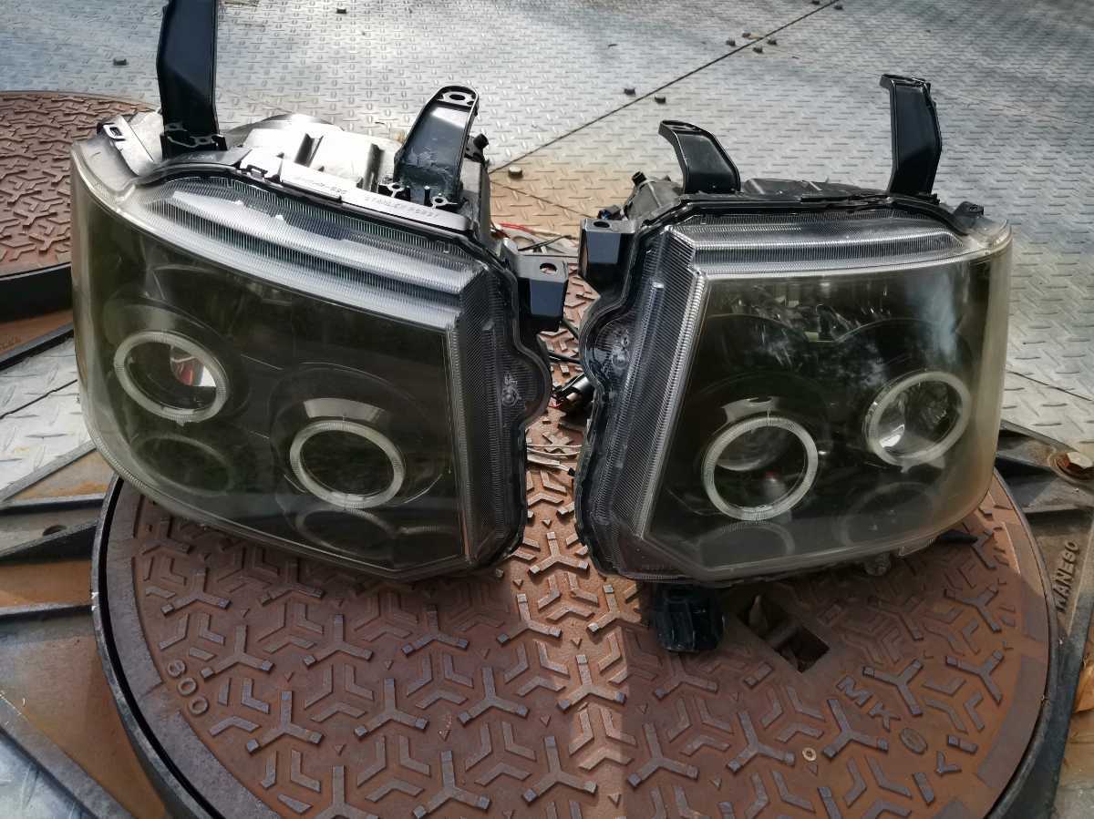 Hw H92w Ekスポーツ Ekワゴン オッティ Otti カスタムヘッドライト ブラックアウト オールled化 イカリング の落札情報詳細 ヤフオク落札価格情報 オークフリー スマートフォン版