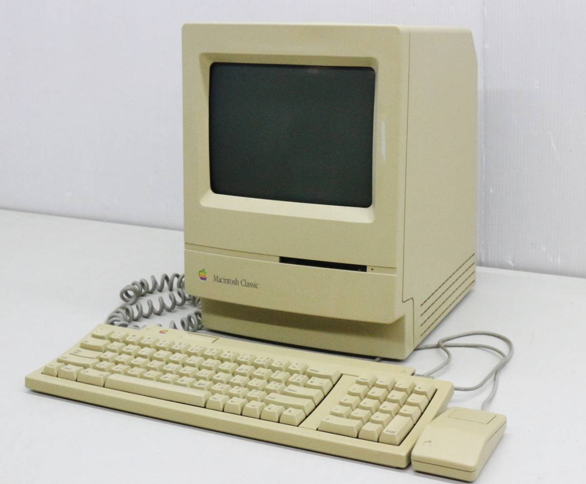 ジャンク】Macintosh SE/30(本体、キーボード、マウス) 【公式通販】