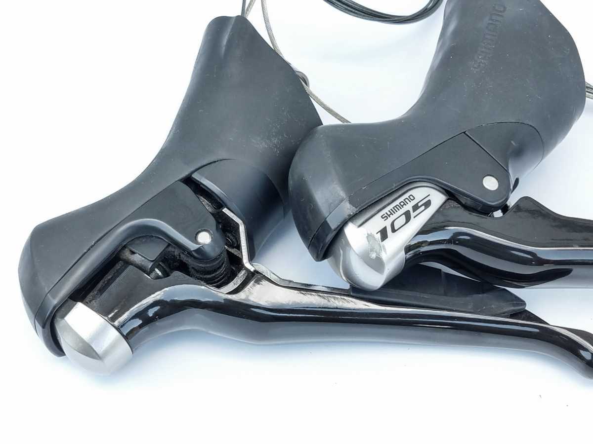 Shimano 105 5800 シフター STI Shimano 105 5800 Double Left STI Shifter + Brake Lever 11sp