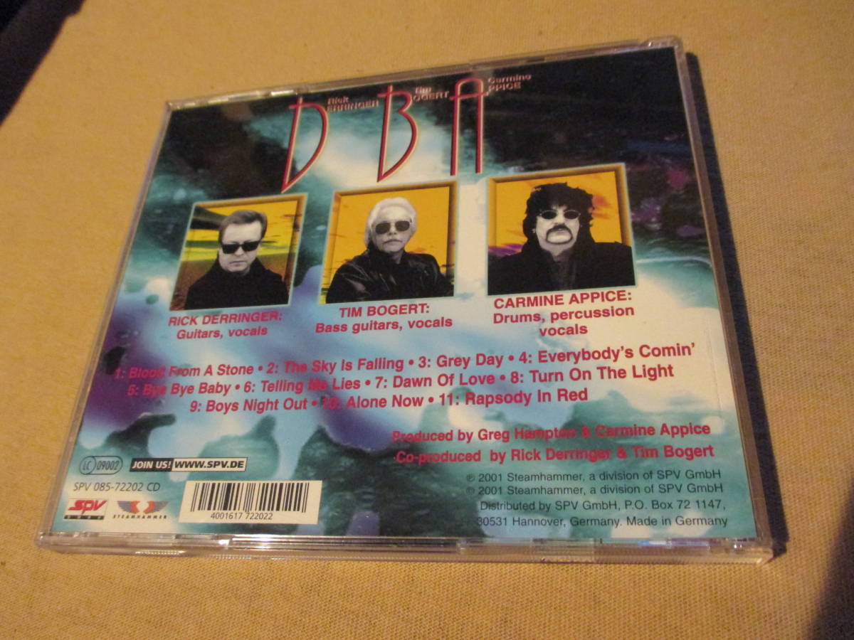 Derringer Bogert Appice Dba Doin Business As 輸入盤 リック デリンジャー カーマイン アピス ティム ボガート の落札情報詳細 ヤフオク落札価格情報 オークフリー スマートフォン版