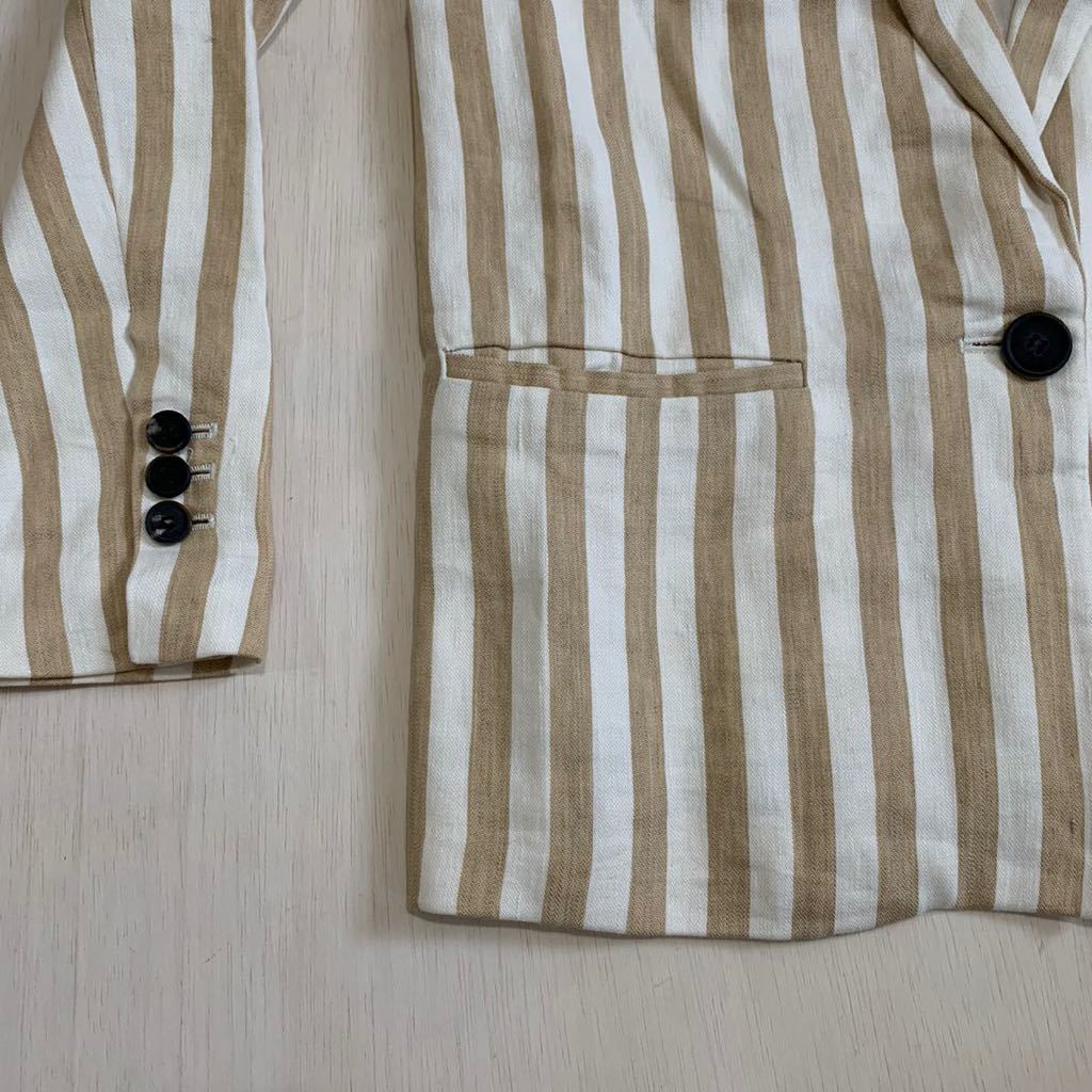 Zara Basic ザラベーシック テーラードジャケット ストライプジャケット メンズ Usa Xs の落札情報詳細 ヤフオク落札価格情報 オークフリー スマートフォン版