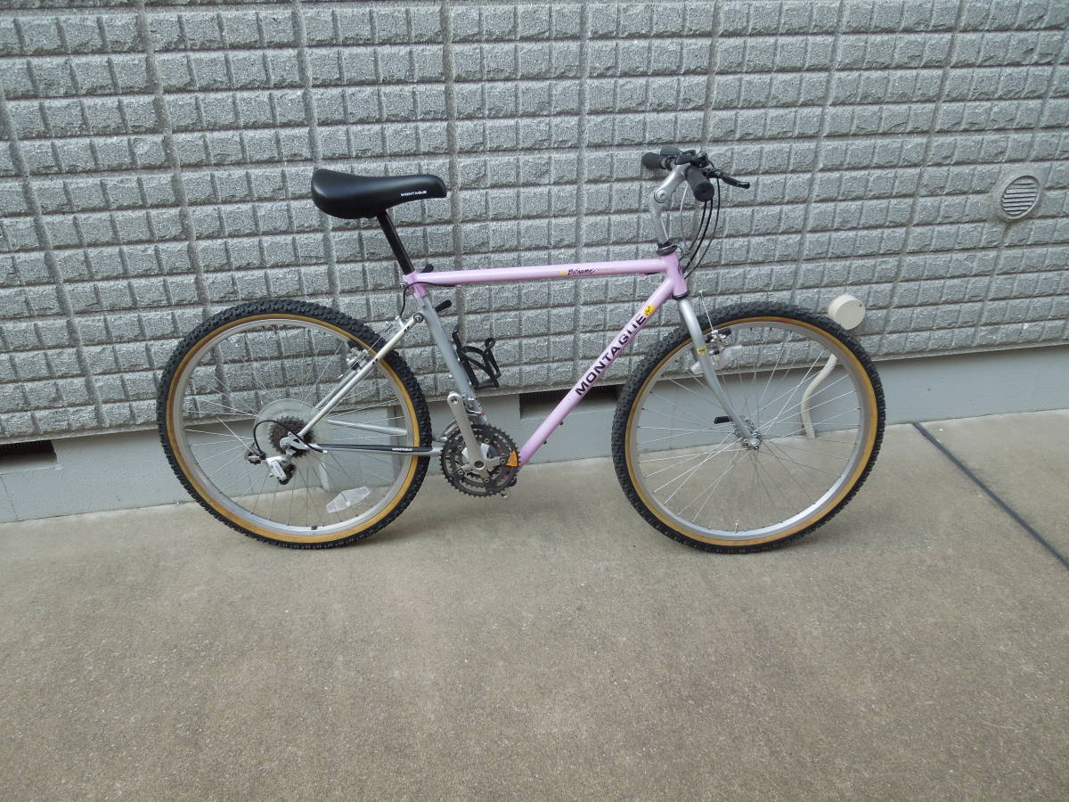 Montague Biframe 折り畳み自転車 マウンテンバイクの落札情報詳細