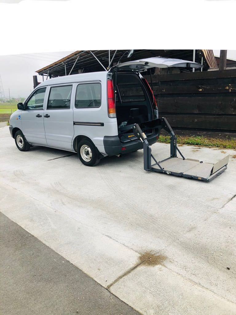 トヨタ TOYODA タウンエースノア 中古 身体障害者輸送車 の落札情報 