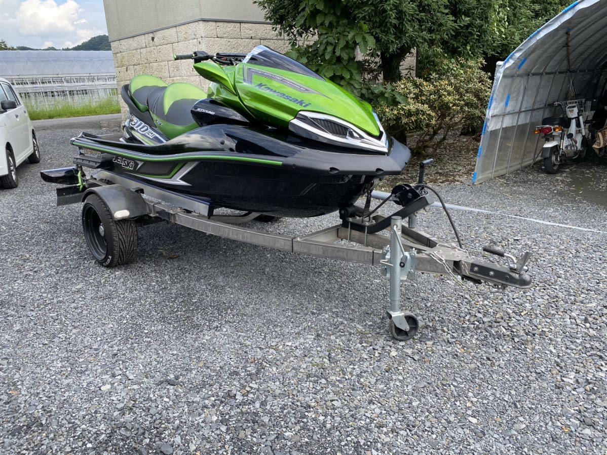 kawasakiウルトラ310LX2017年モデル50アワー トレーラー付き