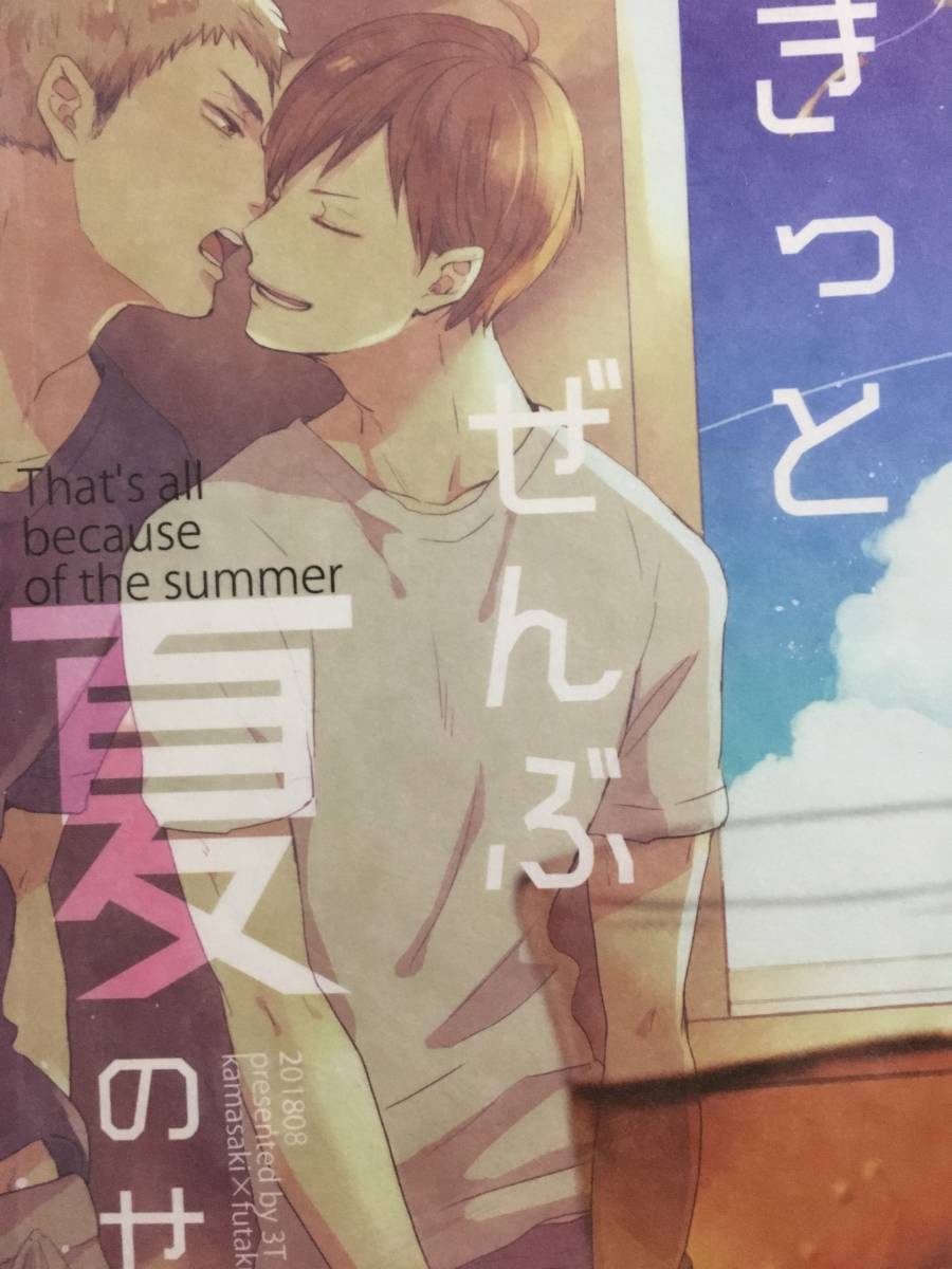 ３t トヲル 宮田トヲル ハイキュー 同人誌 きっとぜんぶ夏のせい 鎌先靖志 二口堅治 鎌二 の落札情報詳細 ヤフオク落札価格情報 オークフリー スマートフォン版