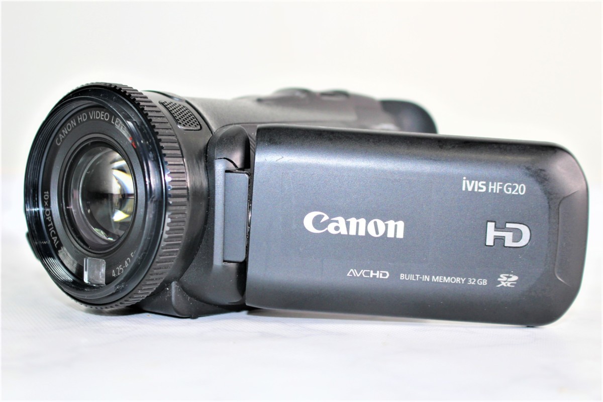No 1254 Canon デジタルビデオカメラ Ivis Hf G20 32gb の落札情報詳細 ヤフオク落札価格情報 オークフリー スマートフォン版