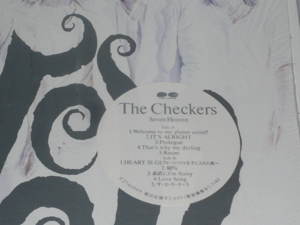 チェッカーズ SEVEN HEAVEN 稀少LP