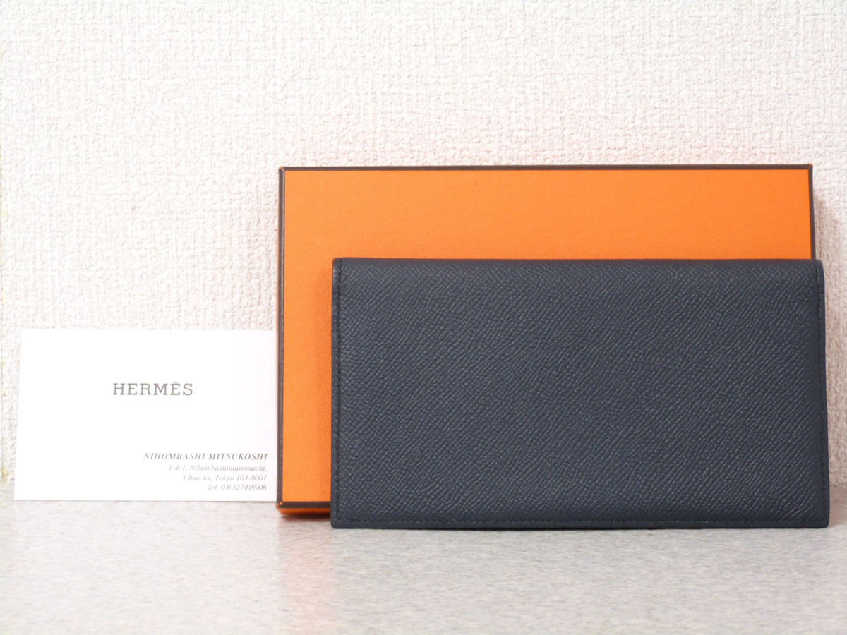 新品 91 エルメス 本物 新品 シチズンツイル ロング スイフト C刻 二つ折り 札入れ 財布 メンズ の落札情報詳細 ヤフオク落札価格情報 オークフリー スマートフォン版