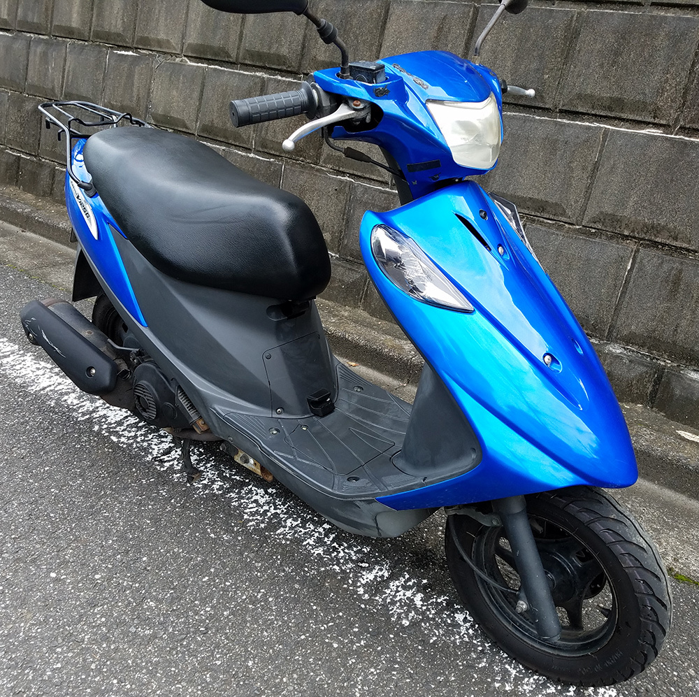 最終値下げ！アドレスV125G CF46A セル1 快調です！K6モデル スズキ