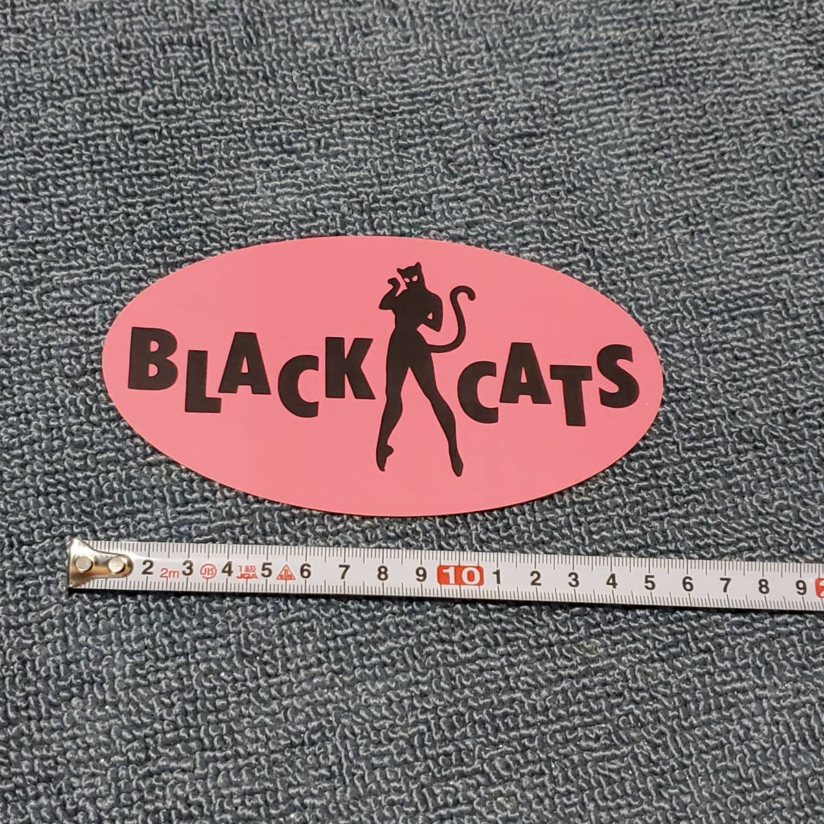 新品】クリームソーダ ブラックキャッツ 非売品ステッカー ピンク